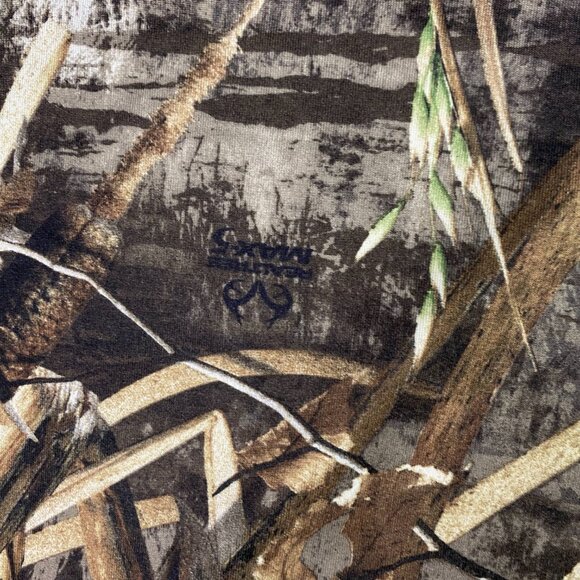 Under Armour Scent Control Loose Camo Shirt Men's XL Realtree Hunting Fishing - Picture 4 of 11